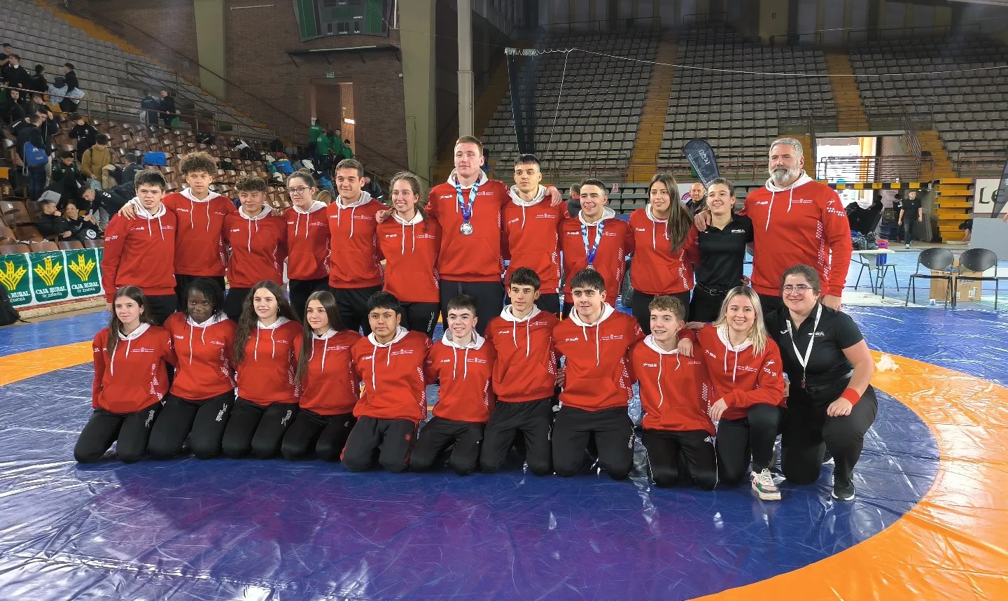 GRAN LABOR EN LOS CAMPEONATOS DE ESPA&Ntilde;A U13, U15, U17 Y U23 DE LUCHA